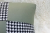 Picture of SQUARE Houndstooth Cushion with Inner in Multiple Colors (17.7" x 17.7")