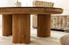 Picture of ASMA 100% Reclaimed Pine Wood D35.4" Coffee Table 