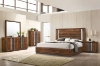 Picture of SANDRA 4PC Bedroom Combo Set in Eastern King Size (Walnut)