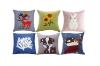 Picture of EMBROIDERY Linen Cushion with Inner in Multiple Colors (17.7" x 17.7")