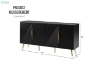 Picture of ALDA 63'' 4-Door Buffet/Sideboard 