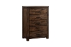 Picture of VENTURA 5-Drawer Oak Chest (Oak Brown)