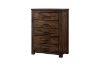 Picture of VENTURA 5-Drawer Oak Chest (Oak Brown)