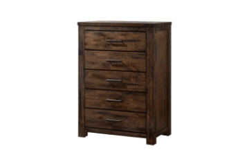 Picture of VENTURA 5-Drawer Oak Chest (Oak Brown)