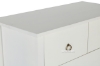 Picture of METRO 6-Drawer Solid Pine Wood Chest (White)