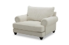 Picture of BALVINO Feather-Filled Fabric Sofa Range with Ottoman