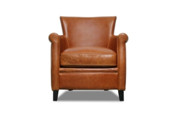 Picture of ALANA Silky Aniline Leather Club Chair