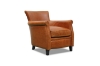 Picture of ALANA 100% Genuine Silky Aniline Leather Club Chair/Sofa Chair