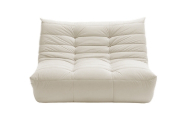 Picture of DIANNA Velvet Sofa Range (Cream) - Loveseat