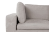 Picture of SUSSEX Memory Foam 4-Seater Extra Large Sofa with Ottoman (Light Gray)