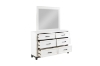 Picture of CLOUDLAND 6-Drawer Dresser with Mirror