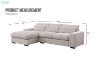 Picture of SIREN Fabric Corner Sofa