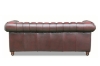 Picture of WILLIFORD Chesterfield Top Grain Leather Sofa Range (Maroon)