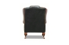 Picture of WILLIFORD 100% Genuine Leather Chesterfield High Back Wing Patchwork Armchair/Sofa Chair (Multicolor)