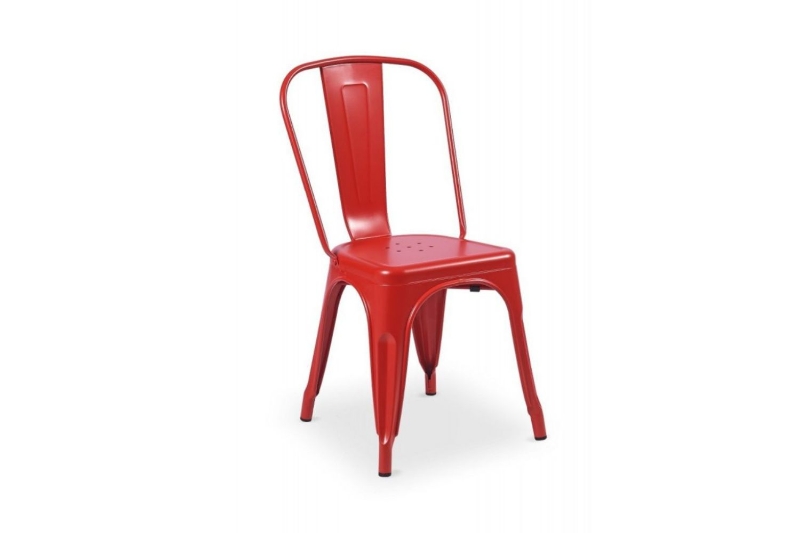 Picture of TOLIX Replica Dining Chair - Red