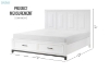 Picture of CLOUDLAND Bed Frame with Storage in Queen Size