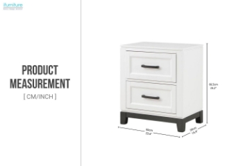 Picture of CLOUDLAND 2-Drawer Nightstand