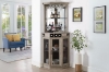 Picture of HAAKEN Corner Bar Buffet & Hutch (Gray)