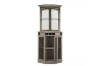 Picture of HAAKEN Corner Bar Buffet & Hutch (Gray)