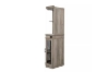 Picture of HAAKEN Corner Bar Buffet & Hutch (Gray)