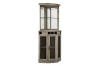 Picture of HAAKEN Corner Bar Buffet & Hutch (Gray)