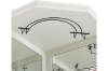 Picture of HAAKEN Corner Bar Buffet & Hutch (White)