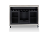 Picture of RALYNA Wine Cabinet / Kitchen Island (Black)