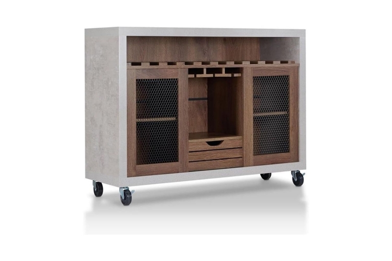 Picture of RALYNA Wine Cabinet (Brown)