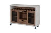 Picture of RALYNA Wine Cabinet / Kitchen Island (Brown)