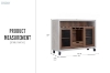 Picture of RALYNA Wine Cabinet (Brown)