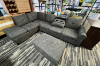 Picture of HALSTON Reversible Chaise Sectional Sofa with Storage Ottoman - Final sale