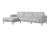 Picture of  LONG ISLAND Sectional Fabric Sofa (Light Grey) - Chaise Facing Right