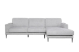 Picture of  LONG ISLAND Sectional Fabric Sofa (Light Grey) - Chaise Facing Right