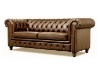 Picture of WILLIFORD 100% Genuine Leather Chesterfield Sofa Range (Tobacco)