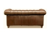 Picture of WILLIFORD 100% Genuine Leather Chesterfield Sofa Range (Tobacco)