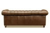 Picture of WILLIFORD 100% Genuine Leather Chesterfield Sofa Range (Tobacco)