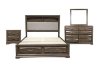 Picture of ARTEMIS 3PC/4PC/5PC Bedroom Combo Set in Queen/Eastern King Sizes