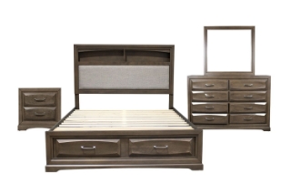 Picture of ARTEMIS Bedroom Combo Set in Eastern King Size - 4PC Combo