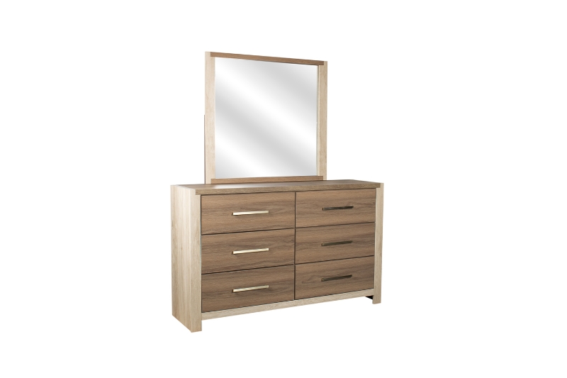 Picture of MERMAID 6-Drawer Dresser with Mirror