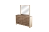 Picture of MERMAID 6-Drawer Dresser with Mirror