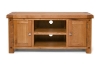 Picture of WESTMINSTER Solid Oak 2-Door TV Unit