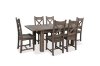 Picture of WESTMINSTER Solid Oak 59"-79" Extension Dining Table (Classic Walnut)