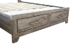 Picture of AGILENT Storage Bed Frame with Built-in Shelves  - Queen Size Bed Only 