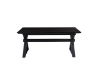 Picture of CAPITOL 70.9"-118" Adjustable & Extendable Dining Table with Metal Black Legs (Black)