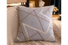 Picture of COLOR STRIPED Chenille Cushion with Inner (17.7''x17.7'')