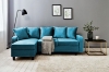 Picture of DIVANO Reversible Corner Sofa (Blue)