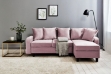 Picture of DIVANO Reversible Corner Sofa (Pink)