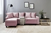 Picture of DIVANO Reversible Corner Sofa (Pink)