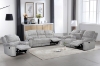 Picture of SELINNA Corduroy Manual Reclining Sofa Range (Mink) - Armchair + Loveseat + Sofa Set
