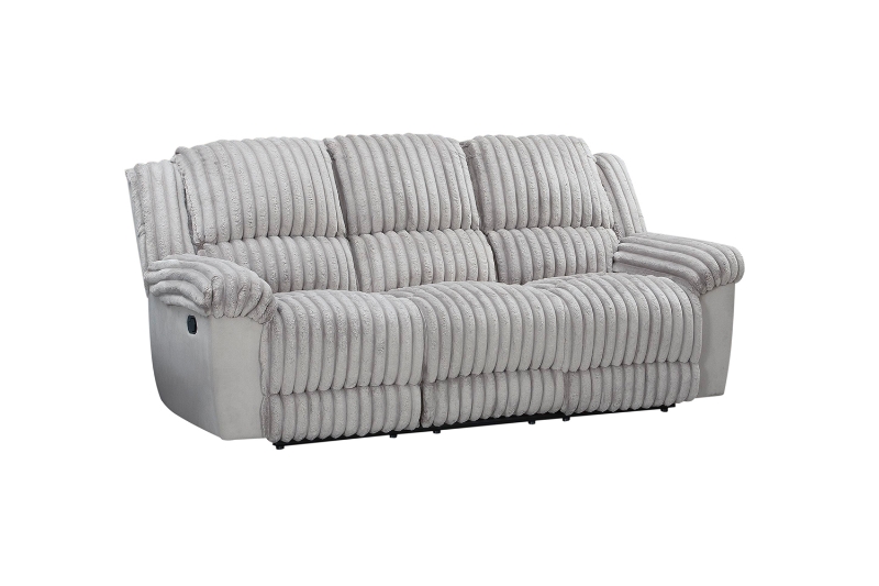 Picture of SELINNA Corduroy Manual Reclining Sofa Range (Mink) - 3 Seater Sofa (3RR)